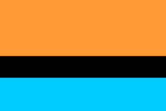 Chagos flag used by activists